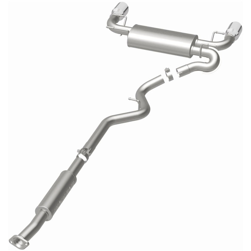 MagnaFlow 13 Scion FR-S / 13 Subaru BRZ Dual Split Rear Exit Stainless Cat Back Performance Exhaust