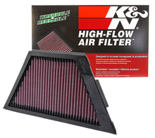 Load image into Gallery viewer, K&amp;N Kawasaki ZX1rR Ninja/ZZR1400/1400GTR/ZX14R 11.25in O/S L x 4.75in O/S W Replacement Air Filter