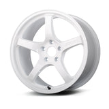 Gram Lights 57CR 17x9 +38 5x100 Ceramic White Pearl Wheel