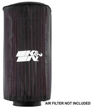 Load image into Gallery viewer, K&amp;N Polaris Black Round Drycharger Air Filter Wrap 11.25inx3inx3in