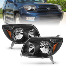 Load image into Gallery viewer, ANZO 2003-2005 Toyota 4Runner Crystal Headlights Black