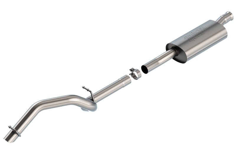 Borla 18-20 Jeep Wrangler JLU 2.0L I4 Climber Turn Down Exit Cat-Back Exhaust