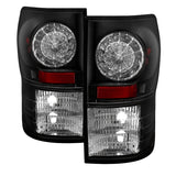 Spyder Toyota Tundra 07-13 LED Tail lights Black ALT-YD-TTU07-LED-BK