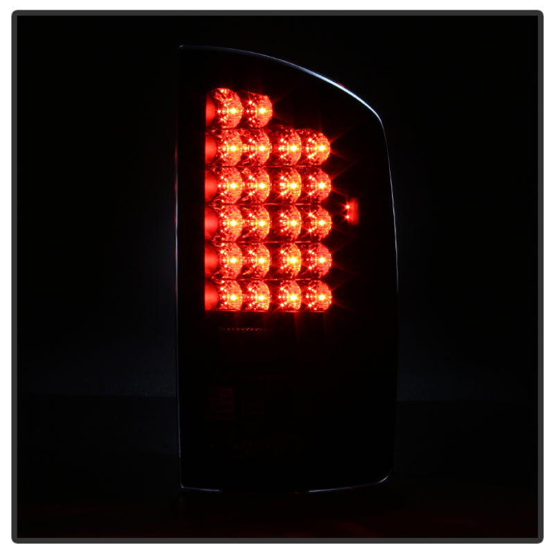 Spyder Dodge Ram 02-06 1500/Ram 2500/3500 03-06 LED Tail Light Black Smoke ALT-YD-DRAM02-LED-BSM