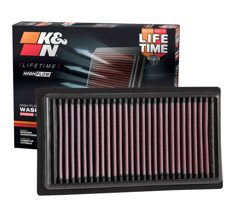 K&N 2017 Subaru BRZ H4-2.0L F/I Replacement Drop In Air Filter