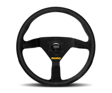 Load image into Gallery viewer, Momo MOD78 Steering Wheel 320 mm - Black Leather/Black Spokes