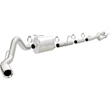 MagnaFlow Sys C/B 11-15 Ford Super Duty F250 6.2L EC CC, SS 3.5in Single Rear Pass Side Ext 5in Tip