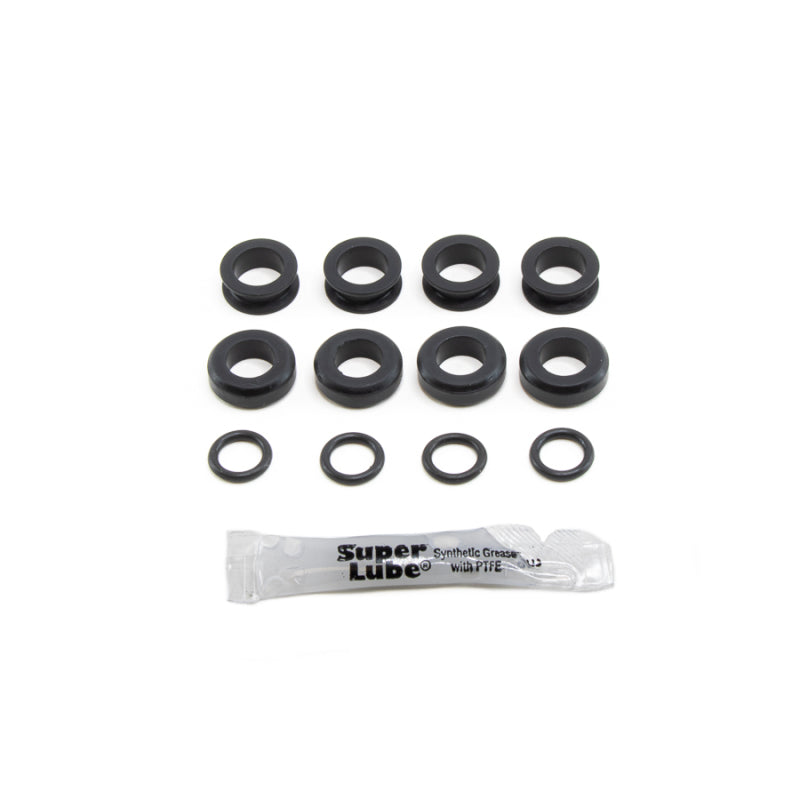 DeatschWerks Subaru top feed injector O-ring kit with grommets and lubricant.