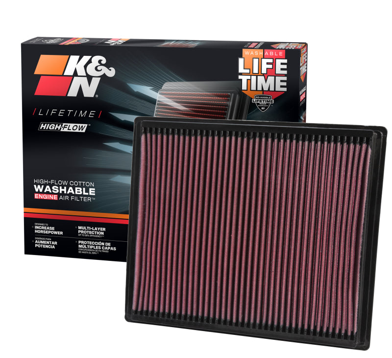 K&N Nissan Titan & Armada 5.6L - V8 2004 Drop In Air Filter