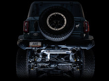 Load image into Gallery viewer, AWE Tuning 2021+ Ford Bronco 0FG Dual Rear Exit Exhaust w/Diamond Black Tips &amp; Bash Guard