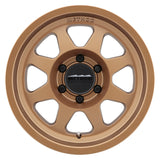 Method MR701 17x8.5 0mm Offset 6x5.5 106.25mm CB Method Bronze Wheel