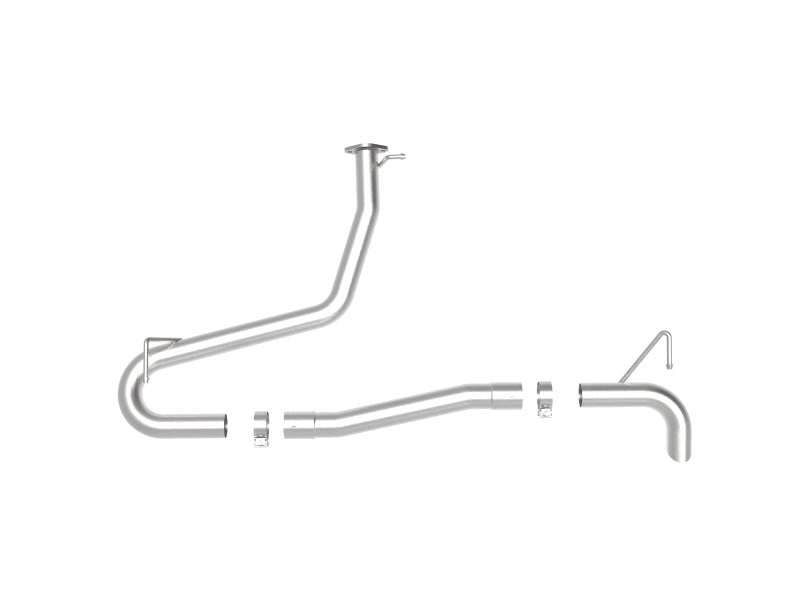 aFe Takeda 2-1/2in 304 SS Axle-Back Exhaust (No Muffler) 18-21 Hyundai Kona L4 1.6L (t)