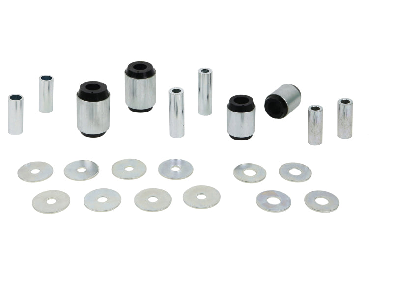 Whiteline Plus 02-09 Lexus GX470 / 06+ Toyota FJ Cruiser Fr C/A - Lwr Inner Front & Rear Bushing Kit