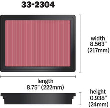 Load image into Gallery viewer, K&amp;N 05-08 LGT / 08-11 WRX / STi Drop In Air Filter