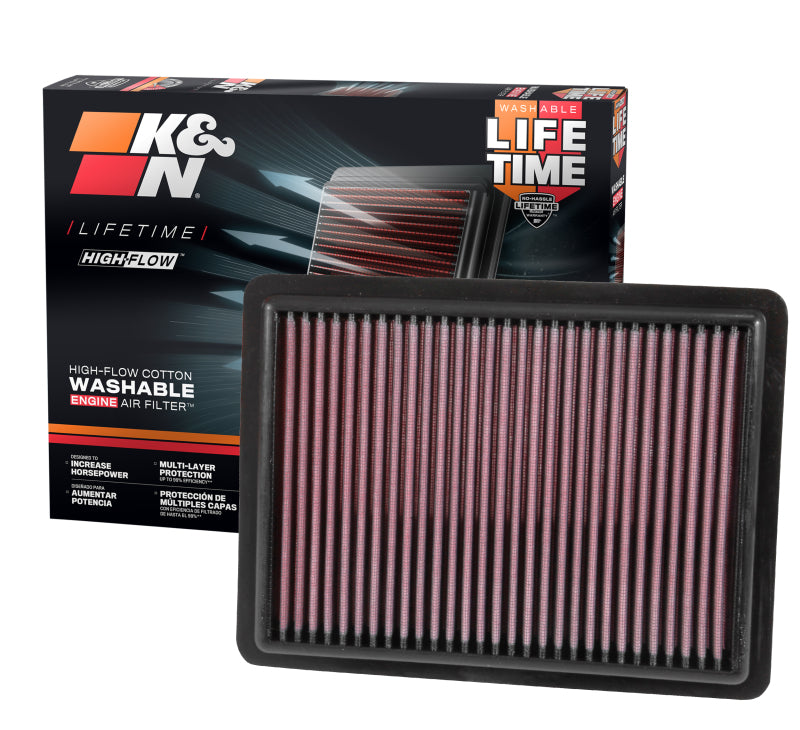 K&N 2016 Honda Avancier L4-2.0L F/I Replacement Drop In Air Filter