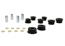 Load image into Gallery viewer, Whiteline Plus 03+ Nissan 350z / Infiniti G35 Traction Control Rear Cradle Bushing Kit