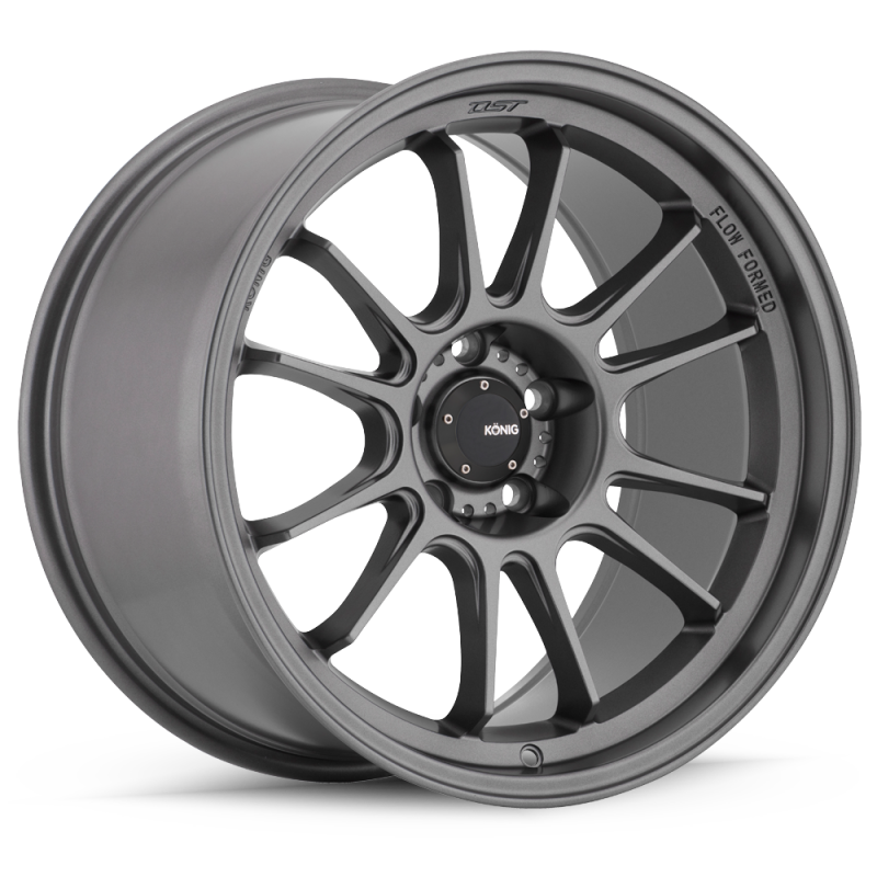 Konig Hypergram 17x8 5x112 ET45 Matte Grey wheel.