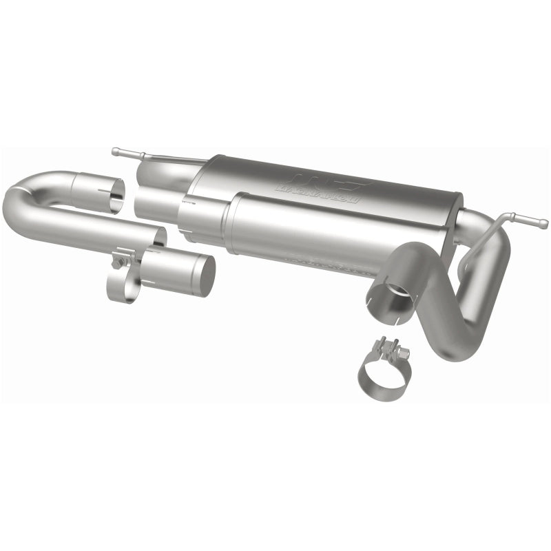 MagnaFlow 18-23 Jeep Wrangler JL 2.0L/3.6L Overland Series Axle-Back Exhaust