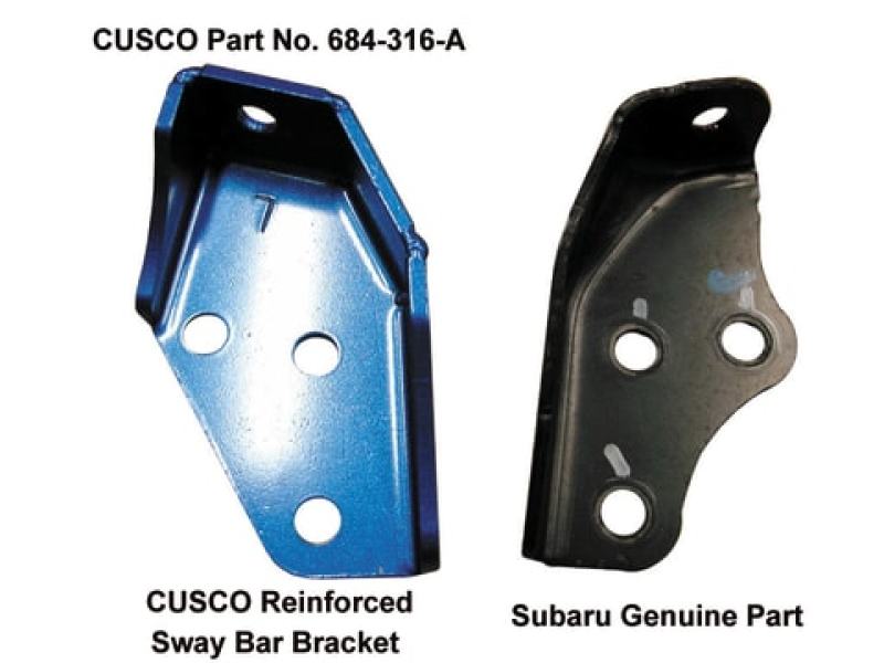 Cusco Rear Harder Sway Bar Bracket 03-09 Subaru Legacy