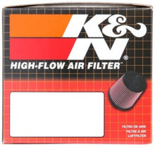 Load image into Gallery viewer, K&amp;N Universal Chrome Filter 2.25 Inch Flange / 3.5 Inch Base / 2 Inch Top / 4 Inch Height