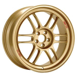 Enkei RPF1 17x8 5x100 45mm Offset 73mm Bore Gold Wheel 02-10 WRX & 04 STI