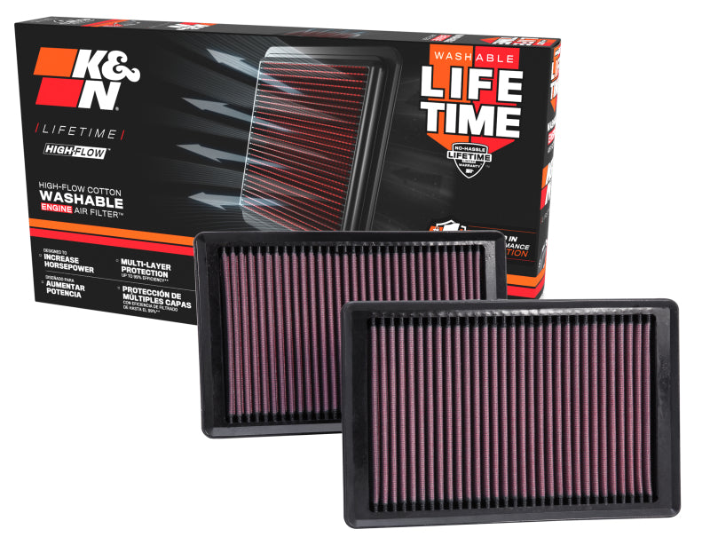 K&N Replacement Air Filter 10-12 Jaguar XK/XKR 5.0L V8