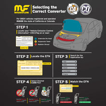 Load image into Gallery viewer, MagnaFlow Conv Universal 3 inch OBDII Rear