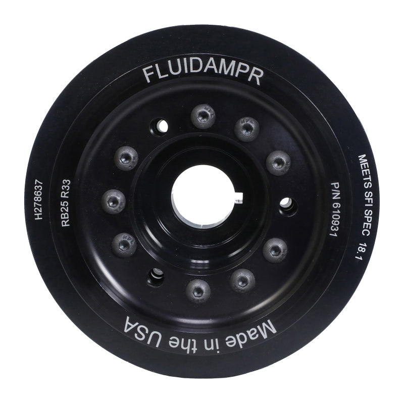 Fluidampr 94-99 Nissan Skyline R33 RB25DET (Non NEO) Steel Internally Balanced Damper