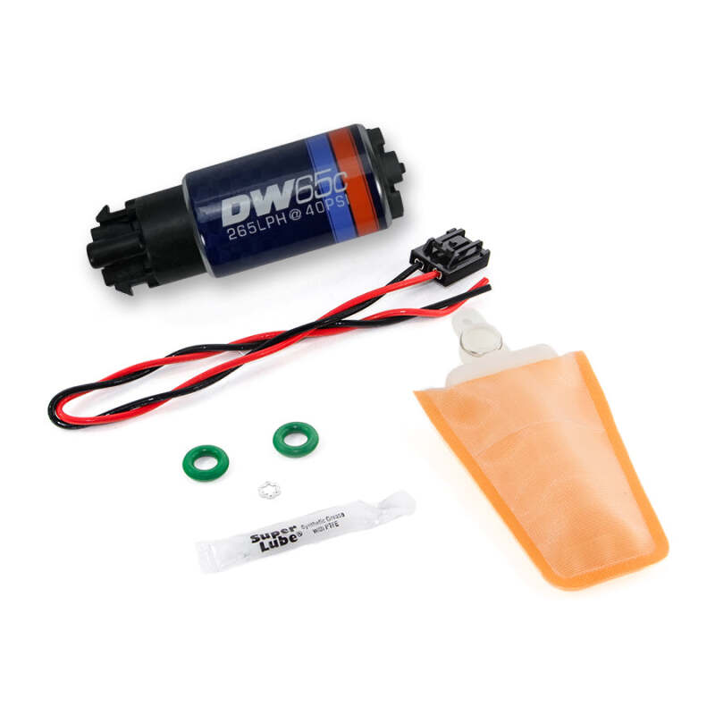 DeatschWerks 265 LPH Compact In-Tank Fuel Pump w/ 04+ Lotus Elise/Exige Set Up Kit