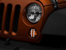 Load image into Gallery viewer, Raxiom 07-18 Jeep Wrangler JK Axial Series LED Front Turn Signals (Smoked)