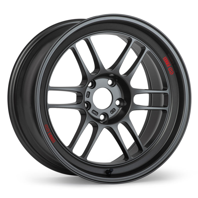 Enkei RPF1RS 18x9.5 5x114.3 12mm Offset 75mm Bore Matte Gunmetal Wheel