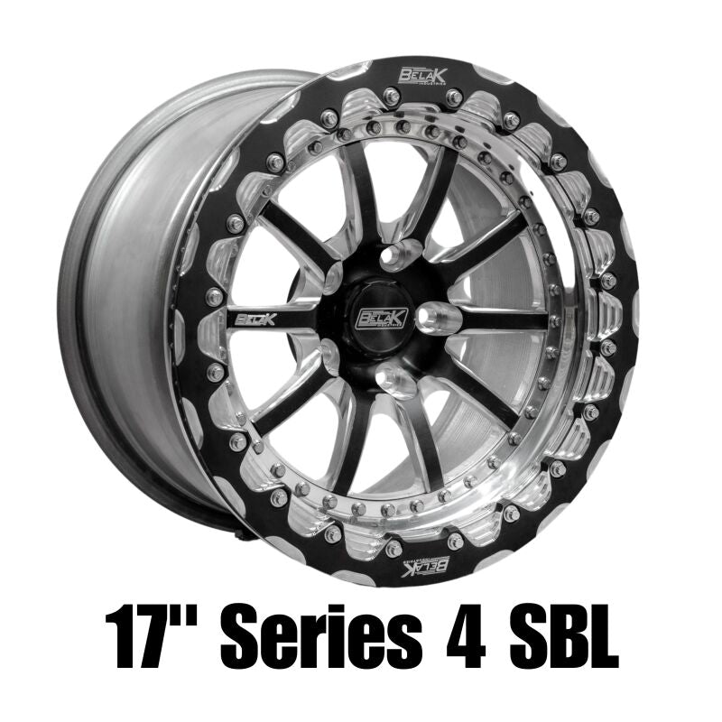 Belak 17x4.5 / 2.25 BS / 5x112 BP / Series 4 Wheel - Monoblock (Req Spacer/Extended Studs)