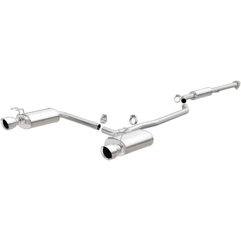 MagnaFlow Sys C/B 2015 Honda Accord 3.5L V6 2.5in SS Dual Split Rear Polished 4.5 Tip