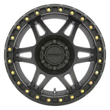 Method MR106 Beadlock 17x9 -44mm Offset 5x5 71.5mm CB Matte Black w/BH-H24125 Wheel