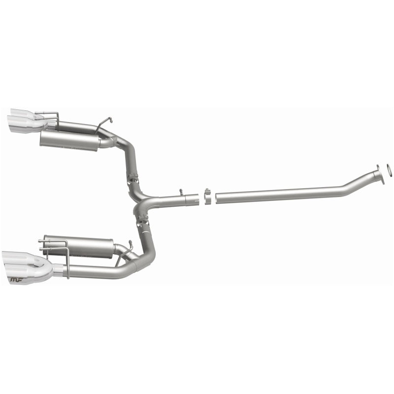 MagnaFlow 18-19 Toyota Camry XSE 2.5L (FWD) Street Series Cat-Back Exhaust w/4in Polished Quad Tips