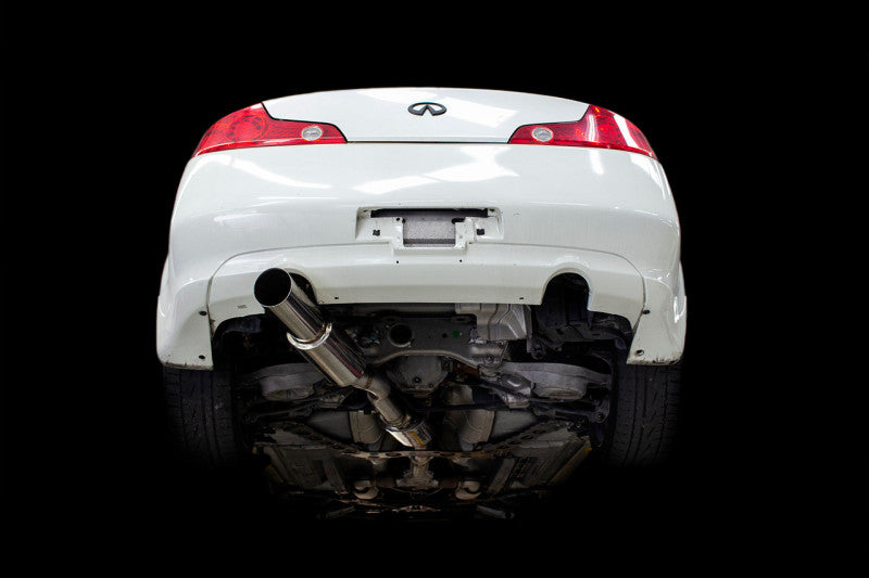 ISR Performance GT Single Exhaust on 03-07 Infiniti G35 Coupe installation.