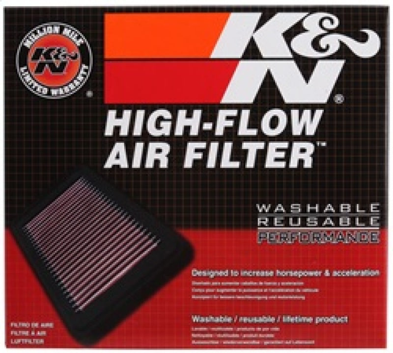 K&N Replacement Air FIlter 12 -13 VW Golf VII 1.2L/1.4L / 12-13 Polo GT 1.4L / 13 Audi A3 1.4L