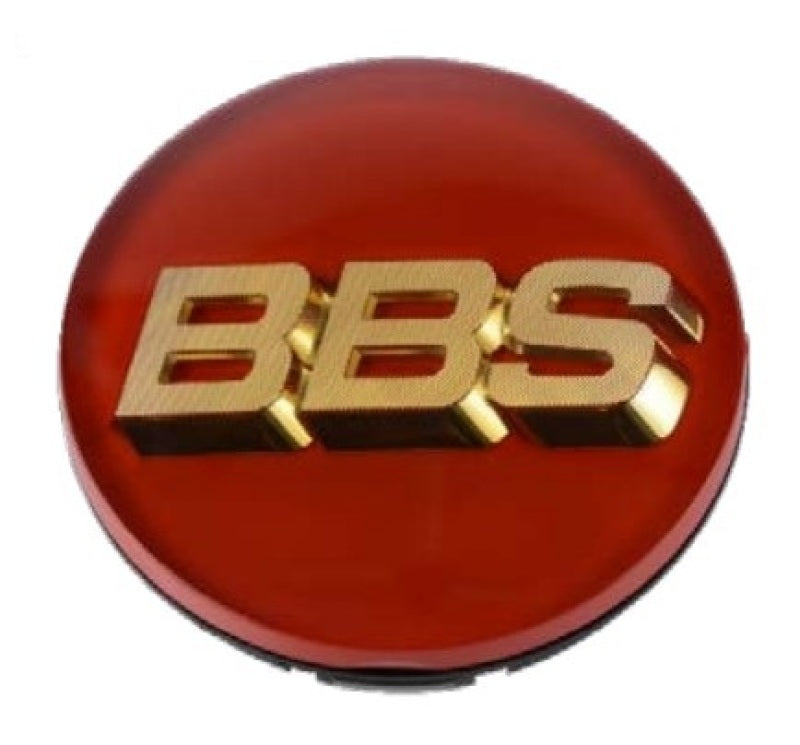 BBS Center Cap 56mm Red/Gold (56.24.012)