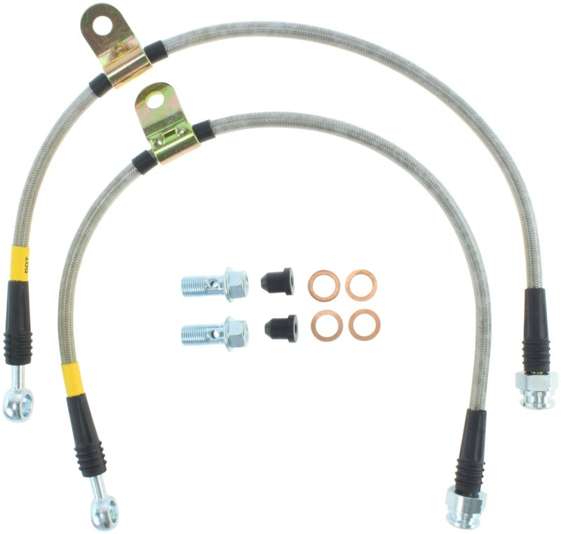 StopTech 10 Hyundai Genesis Front Stainless Steel Brake Lines