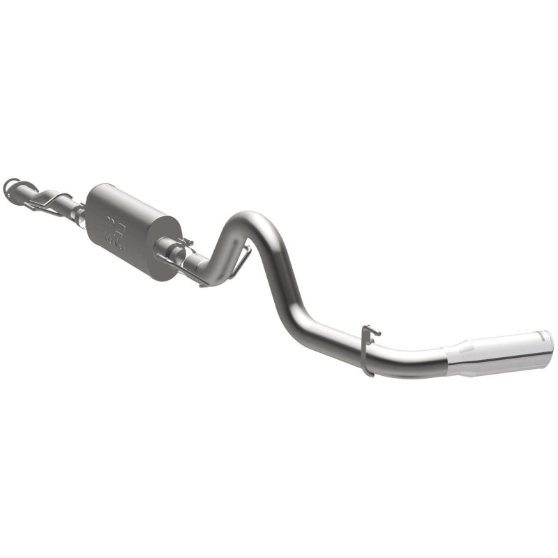 MagnaFlow Cat-Back 2016 Toyota Tacoma 3.5L V6 SS 3in Single Pass Side Exit Rear 4in Tip