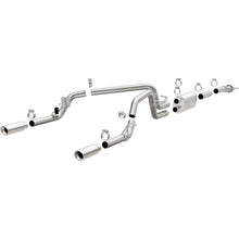 Load image into Gallery viewer, MagnaFlow Stainless Cat-Back Exhaust 2015 Chevy Colorado/GMC Canyon Dual Split Rear Exit 3.5in