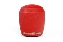 Load image into Gallery viewer, GrimmSpeed Stubby Shift Knob Stainless Steel Red - M12x1.25