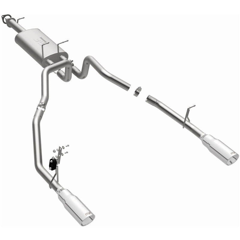 MagnaFlow 2019 Ram 1500 Street Series Cat-Back Exhaust Dual Rear Exit w/Polished Tips