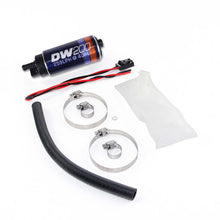 Load image into Gallery viewer, DeatschWerks 90-96 Nissan 300zx (excl TT) 255 LPH DW200 In-Tank Fuel Pump w/ Install Kit