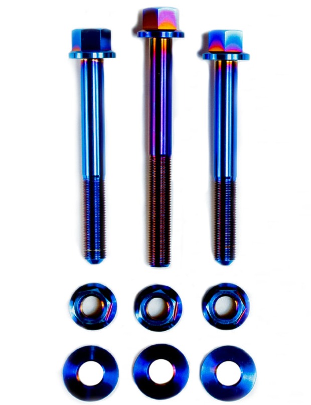 SpeedFactory Racing Titanium EG / DC / EK Engine Mount Hardware Kit - Premium  from Precision1parts.com - Just $119.99! Shop now at Precision1parts.com