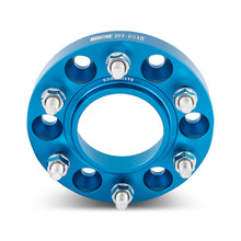 Load image into Gallery viewer, Borne Off-Road Wheel Spacers - 6x139.7 - 78.1 - 25mm - M14x1.5 - Blue