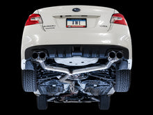 Load image into Gallery viewer, AWE Tuning Subaru WRX/STI VA/GV Sedan Track Edition Exhaust - Diamond Black Tips (102mm)