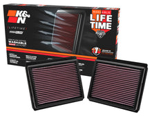 Load image into Gallery viewer, K&amp;N Replacement Air Filter INFINITI M35 3.5L V6; 09-10 (2 PER BOX)