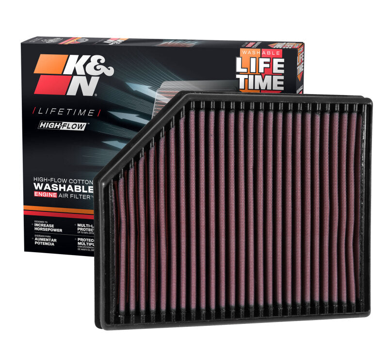 K&N 16-17 Volvo V90 II L4-2.0L DSL Drop In Replacement Air Filter