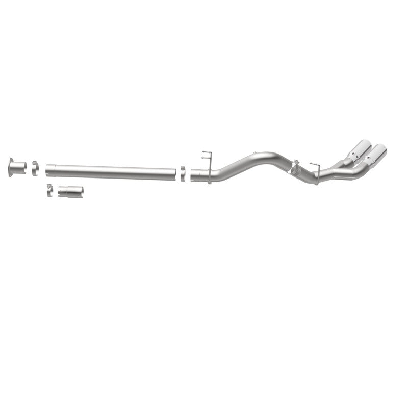 MagnaFlow 08-17 Ford F-250/F-350/F-450 4.6L/6.7 DPF-Back SS 4in Dual Single Passenger Side Rear Exit